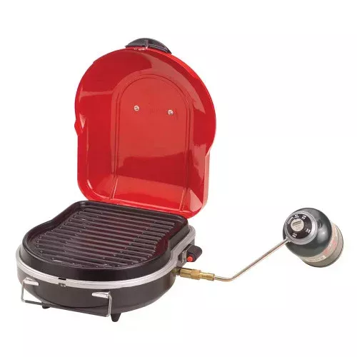 Coleman Fold N Go+ Propane Grill – Red
