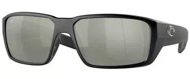 Costa fantail Pro Sunglasses – Matte Black/Gray Silver Mirror 580G