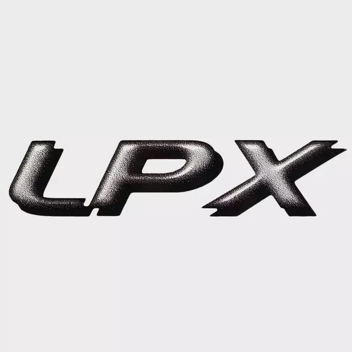 Crownline Boat Decal 22012 | LPX 8 x 1 1/2 Inch Black White