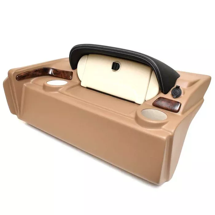 Crownline Boat Glove Box Panel 44987 | Port Console Brown Black Cream