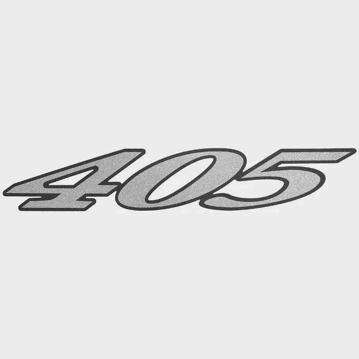 Cruisers Boat Model Decal Sticker V1944700 | 405 Express Silver Gray