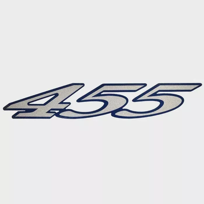 Cruisers Boat Model Decal Sticker V1945100 | 455 Express Silver Blue