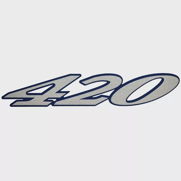 Cruisers Boat Model Decal Sticker V2111500 | 420 Express Silver Blue