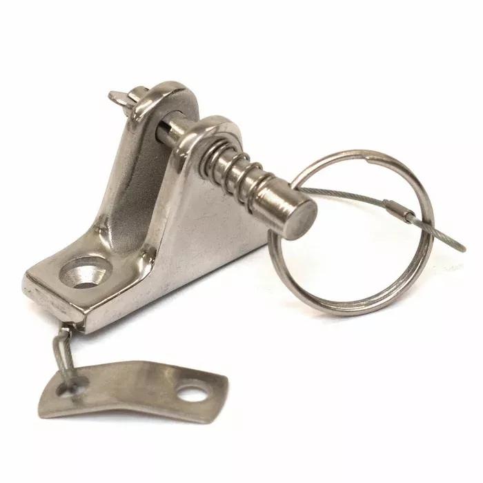 Cruisers Yachts Boat Bimini Hinge Mount V0340600 | Flat Base w/ Pin