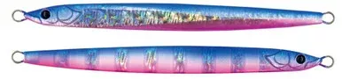 Damiki Deft SJ Vertical Jig – 250g Dgn Zebra Blue Pink
