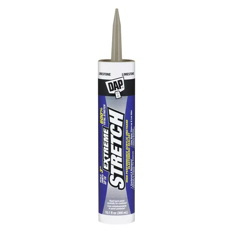 DAP 7079818714 Premium Elastomeric Sealant, Limestone, 24 hr Curing, 4