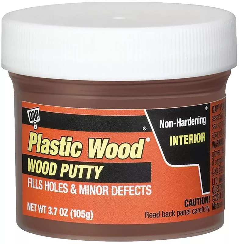 DAP Plastic Wood 21262 Wood Putty, Paste, Mild, Pleasant, Red Oak, 3.7