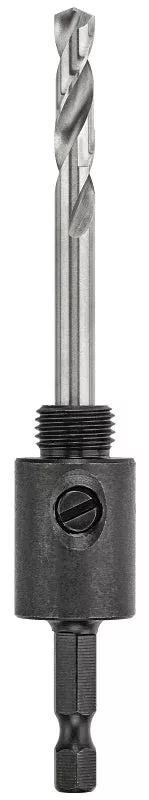 DEWALT DAH9141PBM Hole Saw Arbor, 1/2-20 Thread, 1/4 in Shank, Hex Sha