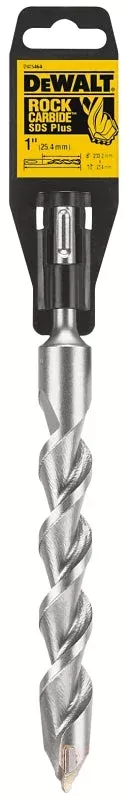 DEWALT DW5464 Hammer Drill Bit, 1 in Dia, 10 in OAL, Helix Flute, 4-Fl