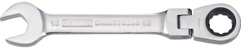 DEWALT DWMT75206OSP Combination Wrench, Metric, 15 mm Head, 6-21/32 in