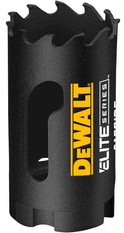DEWALT ELITE Series DAH3138 Hole Saw, 1-3/8 in Dia, 1-3/4 in D Cutting