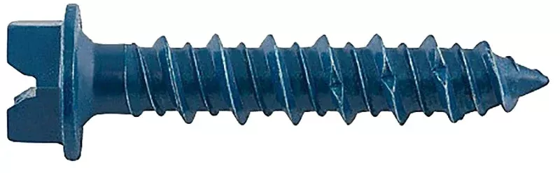 DEWALT UltraCon+ Series DFM12708 Concrete Screw Anchor, 3/16 in Dia, 3