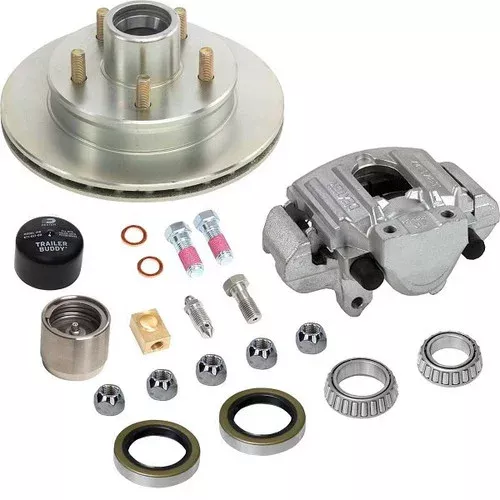 Dexter 3,750lb Single Wheel Zinc Disc Brake Kit