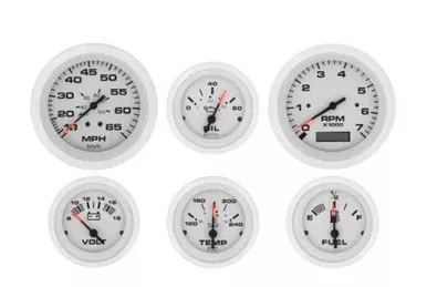 Dometic 6 Gauge Set_Arctic – Tach/Hr 69711P