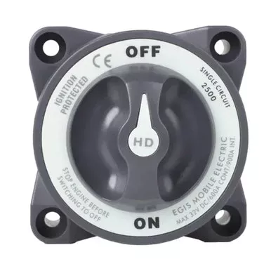 Egis Battery Switch – Heavy Duty-Series 600A – Off/On