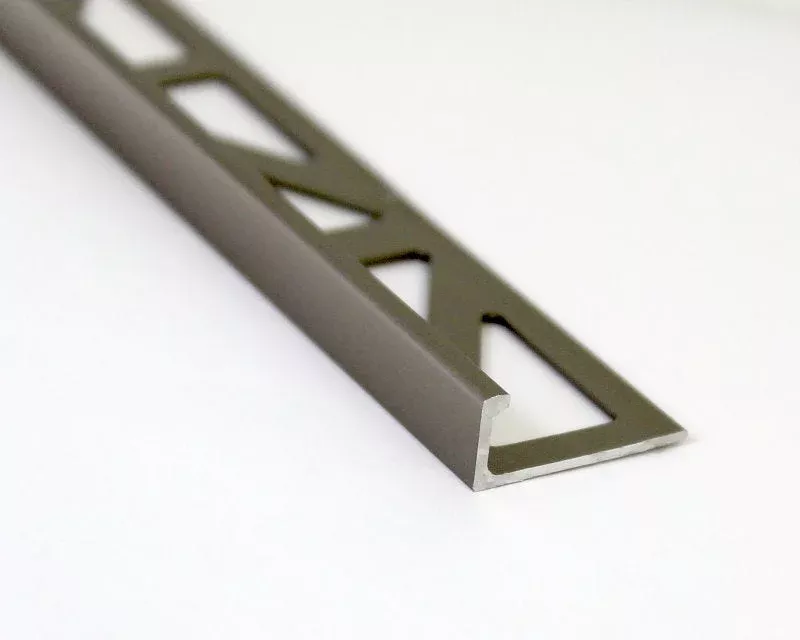 Emser Tile Signature Series ZBL300-446-10025-1 Edge Protector Trim, Al