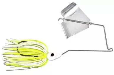 Epic Baits Slow Roll’r Buzzbait – 1/2oz – White/Chart
