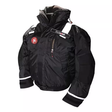 First Watch AB-1100 Flotation Bomber Jacket – Black – Large
