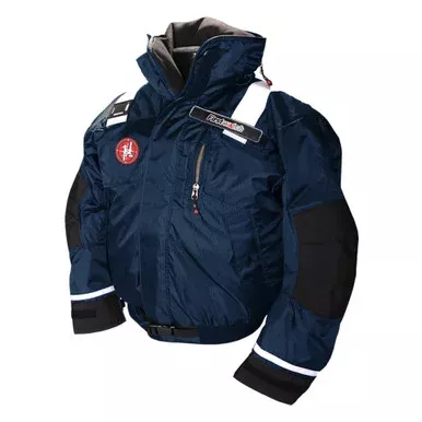 First Watch AB-1100 Flotation Bomber Jacket – Navy Blue – Large