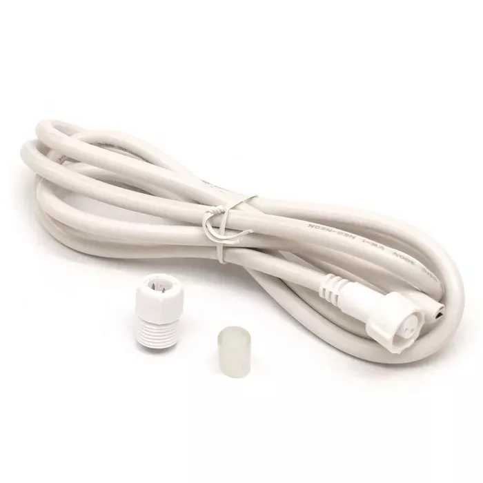 Flextec Boat Rope Light Connector 10MM-CONKIT-NP | 5Ft 2-Pin 18 AWG