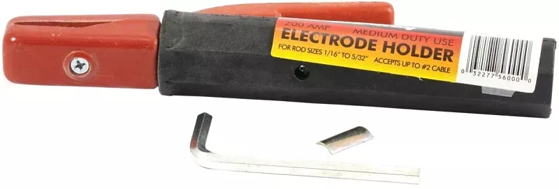 Forney 56000 Medium-Duty Electrode Holder, 5/32 in Max Electrode Size,