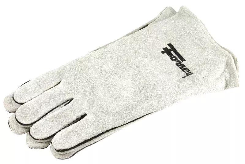 ForneyHide 55200 Welding Gloves, Men’s, L, 13-1/2 in L, Gauntlet Cuff,