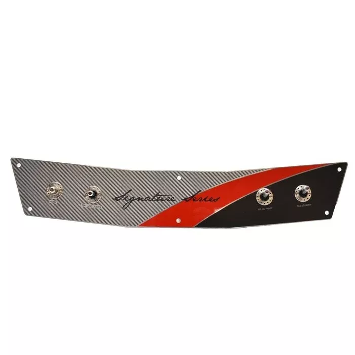Four Winns Boat Dash Switch Panel 025-4713 | 17 1/2 Inch Aluminum
