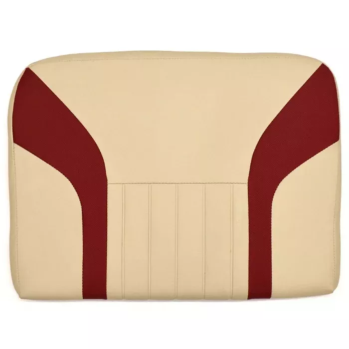 G3 Boat Jump Seat Back Cushion 73523259 | Khaki / Roulette Red