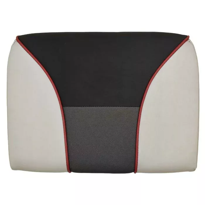 G3 Boat Jump Seat Cushion 73523009 | Gray Black Red Canvas Diamante
