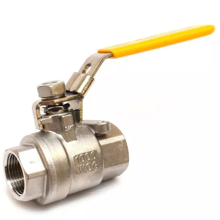 Gemlux Boat NPT Threaded Ball Valve BV-11F-2PC-075 | 3/4 Inch SS
