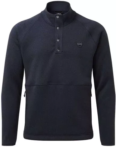 Gill Fisher Men’s Fleece Pullover Dark Navy Large