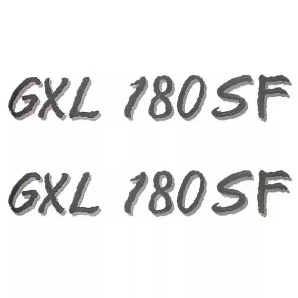 Glastron Boat Emblem Decal Sticker | GXL 180 SF (Pair)
