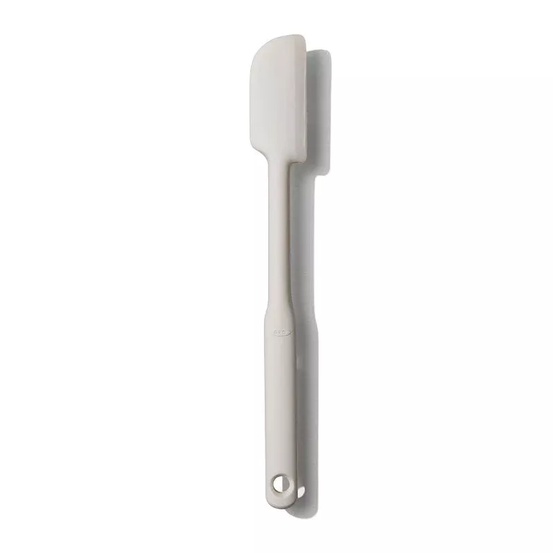 Good Grips 11279500 Jar Spatula, 1.3 in W Blade, 10.8 in OAL, Oat, Pac