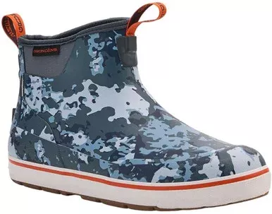 Grundens Deck Boss Ankle Boot – Flats Camo Storm – 11