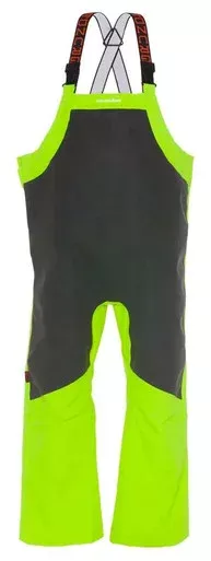 Grundens Ironclad Bib – Hi-Vis Yellow/Grey – Medium