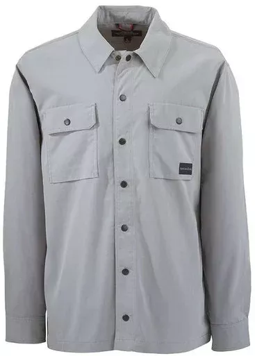 Grundens Jetty Shirt – Drift Grey – XX-Large