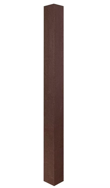 Hb&G PermaCast, RoughSawn Series 47032 Column, 10 ft H, Square, Fiberg