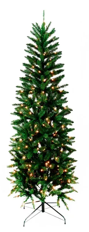 Hometown Holidays 27202 Christmas Tree, 7 ft H, Alpine Fir Family, 120