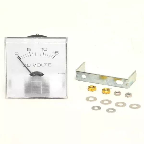 Hoyt Boat Volt Gauge | White 2 Inch