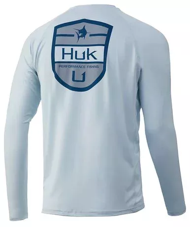 Huk Shield Pursuit Long Sleeve Shirt – Plein Air – X-Large