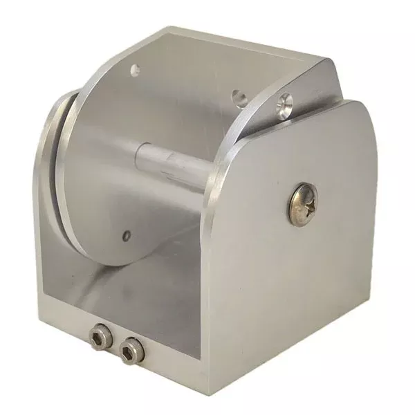 Hydra Sport Boat Deluxe Helm Seat Hinge HS22110150 | Silver SS