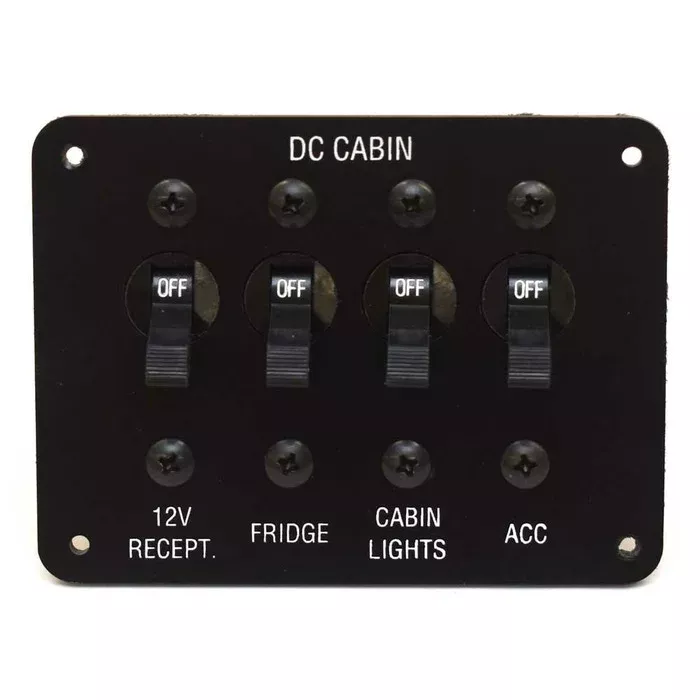 IMP Boat Cabin Breaker Panel 51679 | Cruisers 12V Toggle