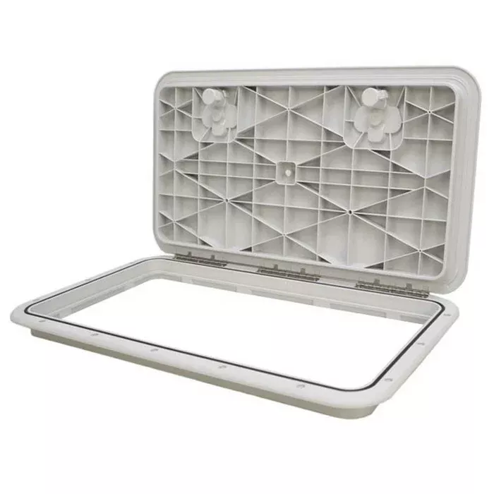 Innovative Marine Boat Deck Hatch 520-306 | 13 x 23 Inch Dolphin Gray