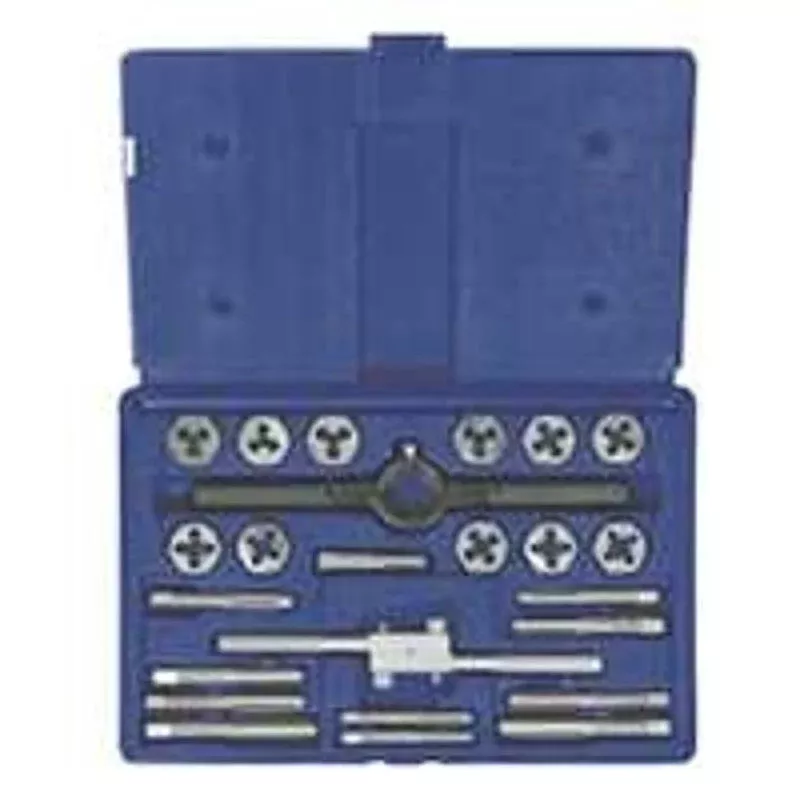 Irwin POWER-GRIP 24614 Tap and Die Set, includes: 1/2-13 NC, 1/2-20 NF