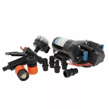 Jabsco Q401J-118N-3A HotShot HD4 Washdown Pump Kit 12V DC 4 GPM