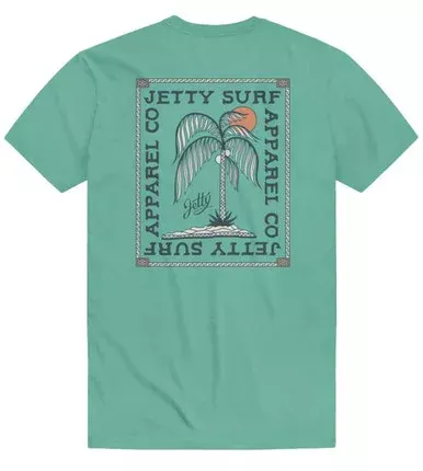 Jetty Veracruz Short Sleeve T-Shirt – Mint – X-Large