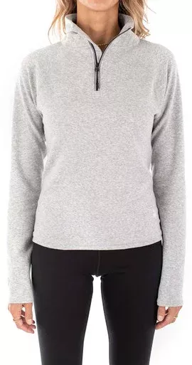 Jetty Women’s Cranford Quarter Zip – Grey – Medium