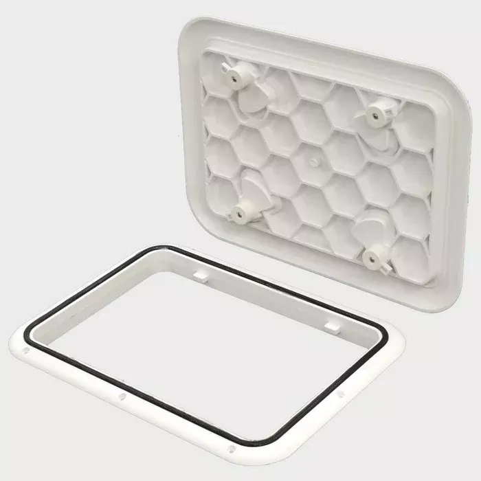 Jim Black Boat Service Door Hatch 582-1115-05 | 11 x 15 IN Polar White