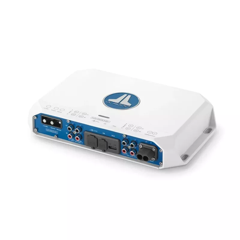 JL Audio MVi 2 Channel Full-Range 600W 12V Marine Amplifier w/ DSP (MV600/2i)