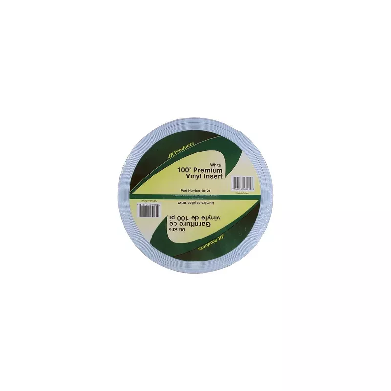 JR Products Vinyl Insert – Premium, 100′ White